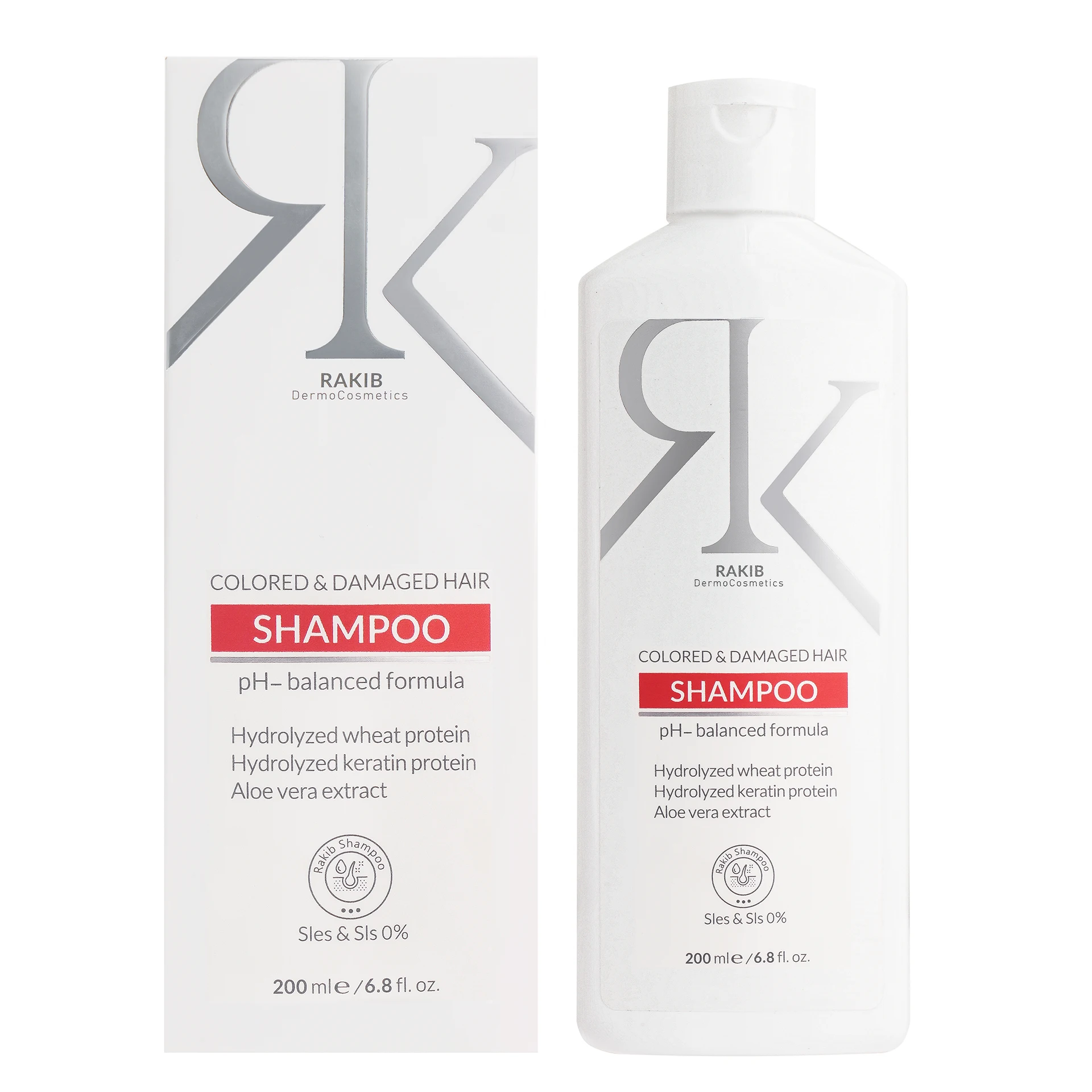 RK color treated hair care shampoo