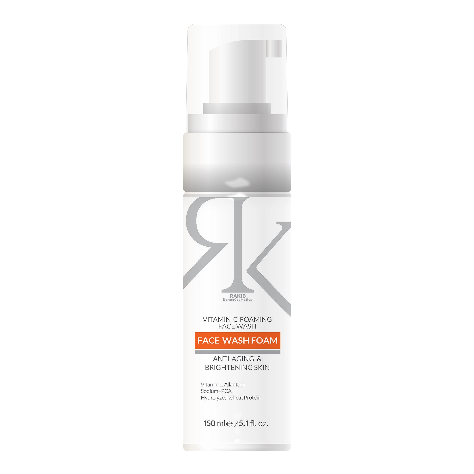 Schiuma detergente viso RK con vitamina C