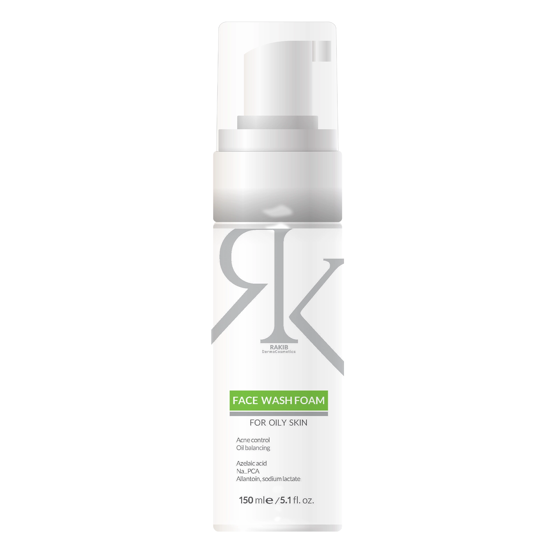 Schiuma detergente RK per pelli grasse